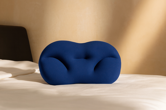 Ergonomic Cloud Egg Pillow – 3D Memory Foam for Better Sleep & Neck Support